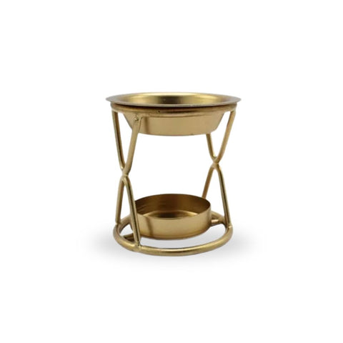 Räucherbrenner -Iron Incense Burner - Gold Finish