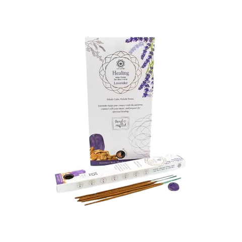 Green Tree - Gemstone & Incense Sticks Healing - Amethyst