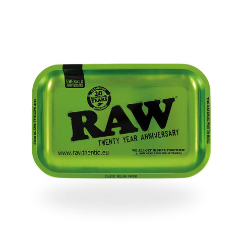 RAW - Rolling Tray Emerald - 20th Anniversary Edition
