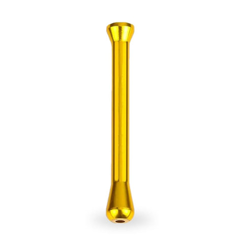 Sniff Tube Metal 67 mm Gold / Silver