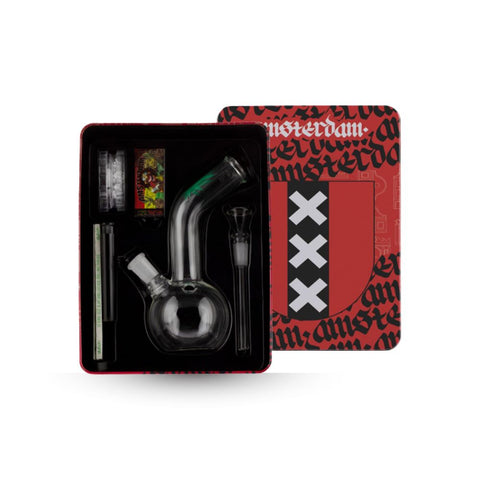 Leaf Bong Geschenkset mit Grinder & Zubehör