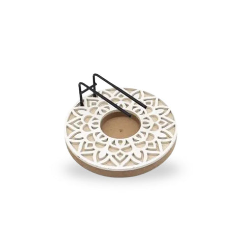 White Sage Räucherbrett - Mandala