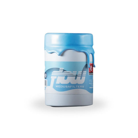 FLOW by Medusafilters Supersoft Blue Aktivkohlefilter - 6 mm 100 Stück im Glas