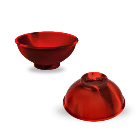 Raw - Lil Prep Bowl in rot, kompakte Schale für die einfache Vorbereitung von Kräutern und Mischungen.