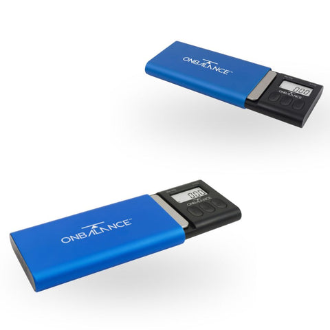 On Balance SLIDE Pocket Scale 200g x 0.01g Blue
