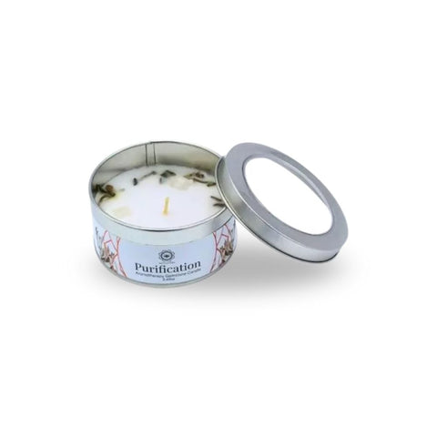 Green Tree - Gemstone Candle Purification White Sage 70g