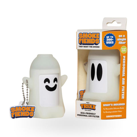 Smoke Fiends Eco Friendly Personal Air Filter - Trixx The Ghost