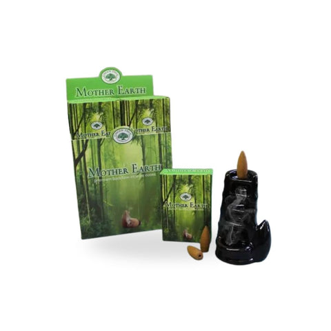 Green Tree Mother Earth Backflow Cones