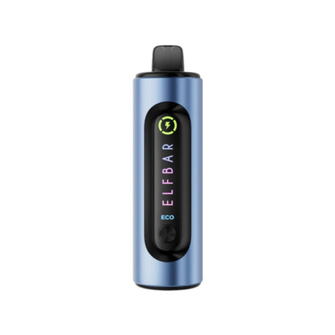 ELFBAR 4 in 1 Starter Kit in Blau mit innovativem Drehmechanismus und 1500 mAh Akku.
