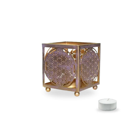 Metall Teelichthalter Kollektion - 4 Designs