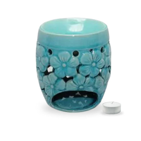 Aromabrenner Flower Türkis
