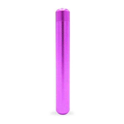 Smellproof Metal Joint Tube 2.0 aus Aluminium in pink, ideal für diskrete Aufbewahrung von Zigaretten und Zigarren.