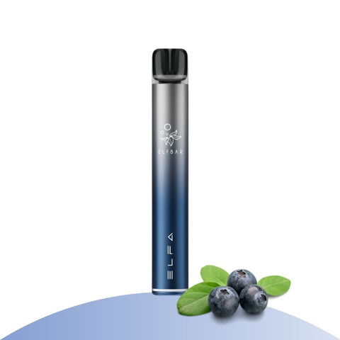 ELFBAR ELFA Pro Kit with blueberry accent, showcasing sleek design and innovative vaping technology.