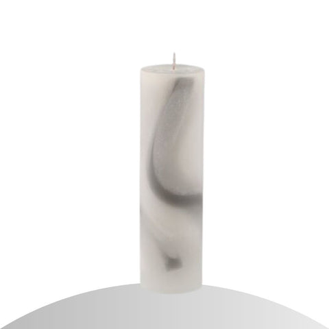 BLUMENKERZE 24 CM in elegantem Design mit faszinierender Blütenform für stilvolle Raumdekoration.