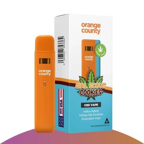 CBD Vape Pens CALI RANGE girl scout cookies