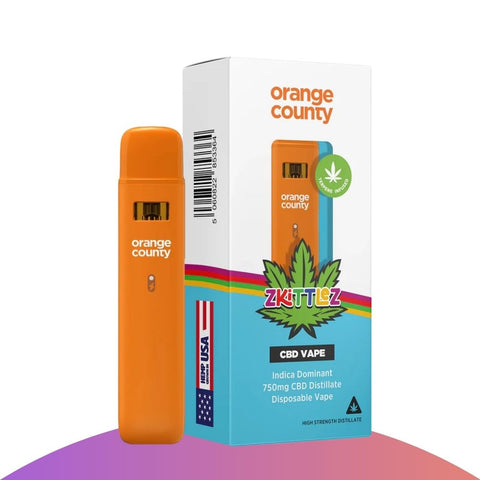 CBD Vape Pens CALI RANGE girl scout cookies zkittlez