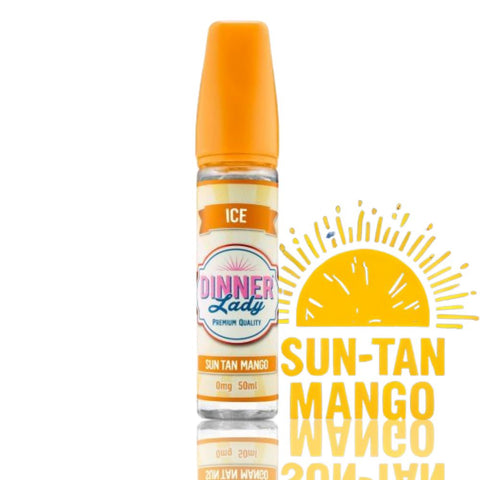 Dinner Lady E-Liquids – Shortfill 50 ml sun tan mango