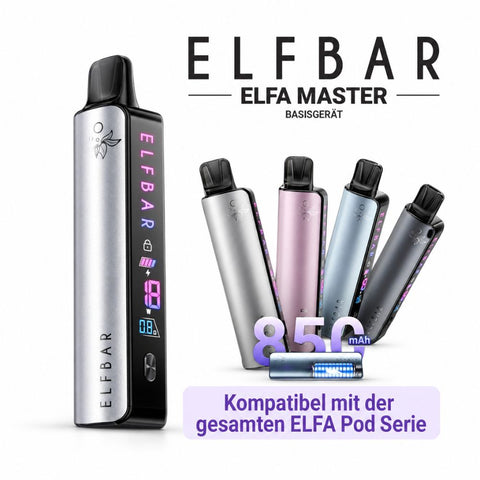 ELFBAR ELFA Master Pod System - 850 mAh Akku