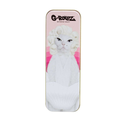 G-Rollz x G-Pets Small Storage Box Set 1, pinke Aufbewahrungsdose aus Metall mit den Massen 12 × 4 × 2,5 cm