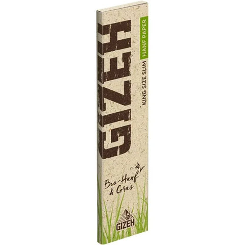 GIZEH Bio Hanf & Gras Kingsize Slim