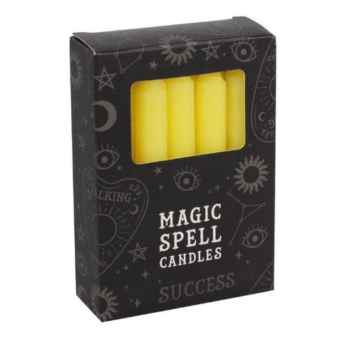 Green Tree Magic Spell Candles Success mit 12 gelben Ritualkerzen