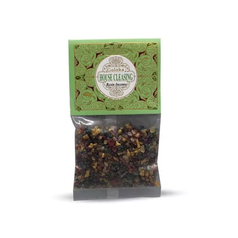 Goloka Räucherharz Weihrauchkörner - House Cleansing 30g