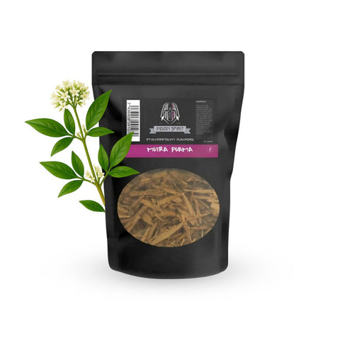 Indian Spirit Muira Puama Bark 50 g, getrocknete Rinde des südamerikanischen Potenzholzbaums Ptychopetalum olacoides