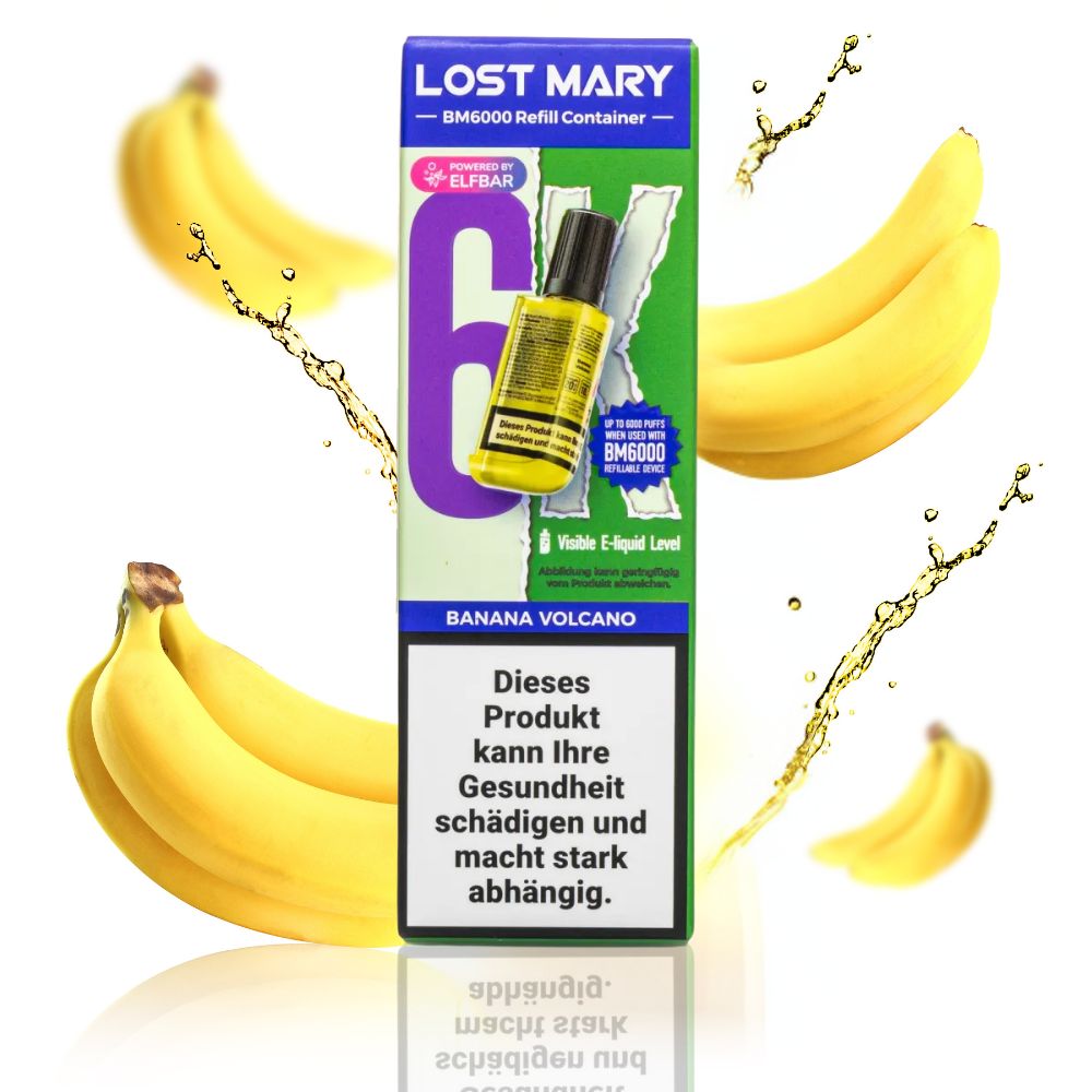 BM6000 refill pods 10ml Lost Mary | Viweedy BM6000 refill pods 10ml Lost Mary | Viweedy