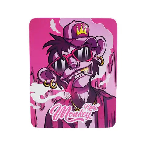 Monkey King Bubblegum Edition metal storage box featuring fun, colorful monkey graphic design.