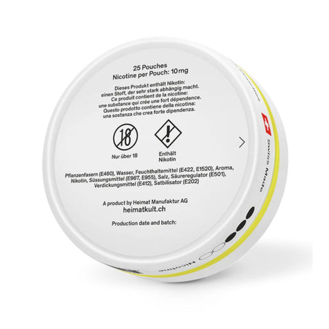 Heimat Nicotine Pouches Fresh Lemon – 13-g-Packung
