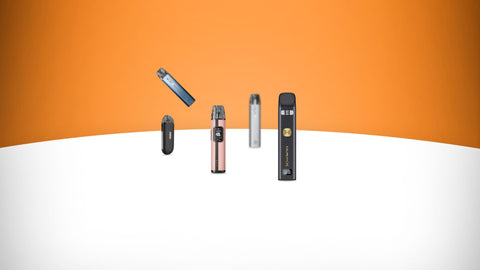 Pod Batterien von Uwell, Vaporesso & ELF BAR