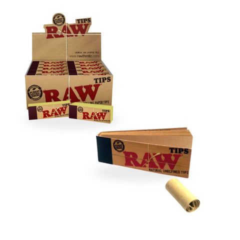 RAW Filter Tips Box Display - 50 Blöcke