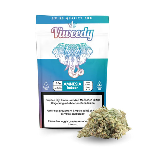CBD Flowers Indoor Amnesia 2.5g | 7.5g