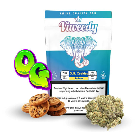 CBD Blüten Indoor - O.G. Cookies