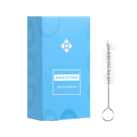 Wolkenkraft ÄRIS Reinigungsbürste in blauer Verpackung, ideal für die gründliche Reinigung von Vaporizern.