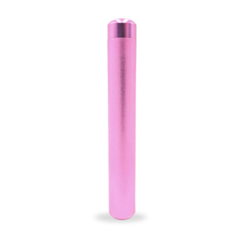 Smellproof Metal Tube Big – Aluminium Tube in pink, ideal für die sichere Aufbewahrung von Joints und Zigarren.
