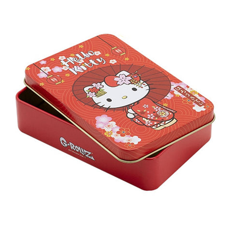 G-Rollz Storage Tin Box Large Hello Kitty