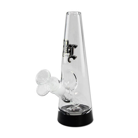 Black Leaf Bowling Bong Black