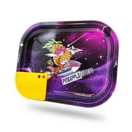 Best Buds Small Rolling Tray mit Grinder-Card