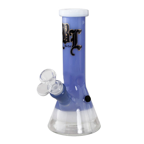 Black Leaf Beaker Bong mini Ice Blau