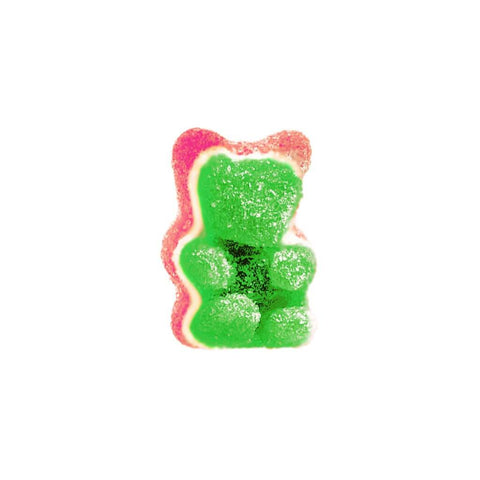 CBD Gummibärchen in Wassermelonen-Geschmack von Bubbly Billy Buds, fruchtig und süß, ideal für entspannende Momente.