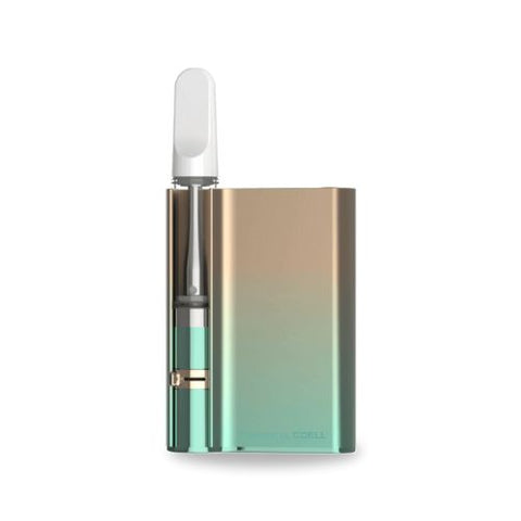 CCELL Palm Pro 510 Battery in Champagne color with cartridge for a customizable vaping experience.