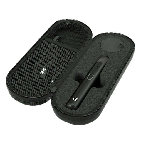 G Pen Micro+ Black Edition in a sleek, zippered case, designed for concentrates and 510 cartridges.