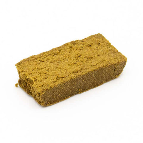 Swiss Premium Pollen Leman Haze - fine, soft CBD pollen block, rich aroma from Lac Léman.