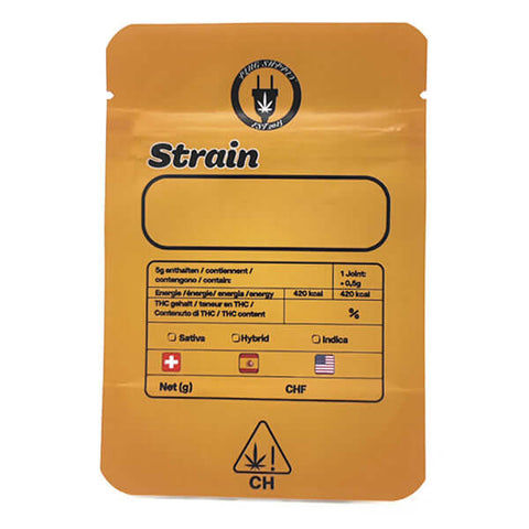 Dope Premium Mylar Bags in retro design, perfect for discreet storage of your treasures.
