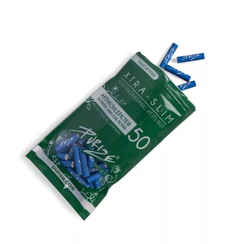 Purize - Xtra Slim Aktivkohlefilter 50 Stk.
