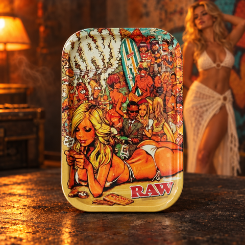 RAW x RJB Summer Beach Rolling Tray