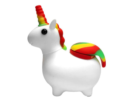 Purple Unicorn Silicone Pipe