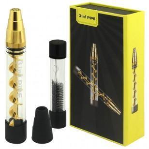 CBD & Räucherwerk Online Shop Schweiz | 3 in 1 Glass Twist Pipe
findest du im Viweedy Store in Basel