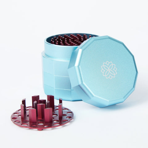 CAPU Herb Grinder Frequent Flyer Edition Blue